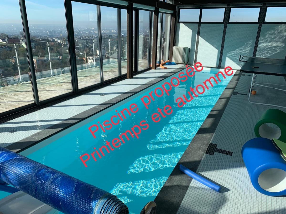 Rouen Eco Lodges Maison Entiere Avec Terrasse Dans Jardin Potager Piscine Parking Kültér fotó